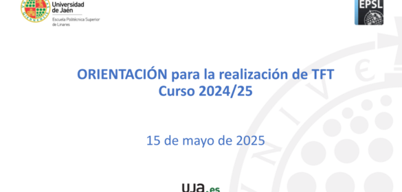 Orientación para la realización de TFT