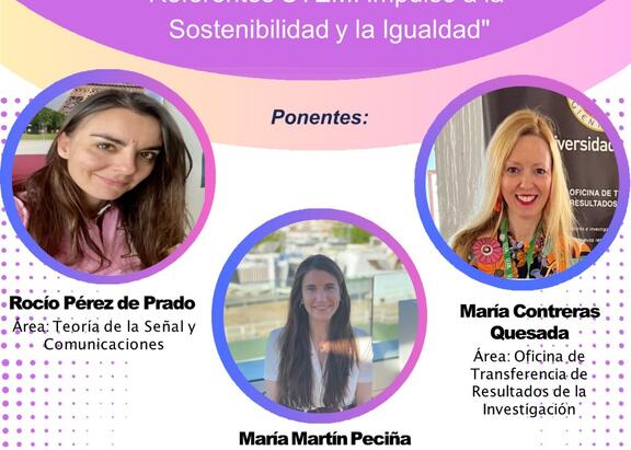 Charla- Referentes STEM: Impulso a la Sostenibilidad y la Igualdad
