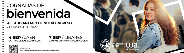 Cartel Jornada de Bienvenida a estudiantado de nuevo ingreso